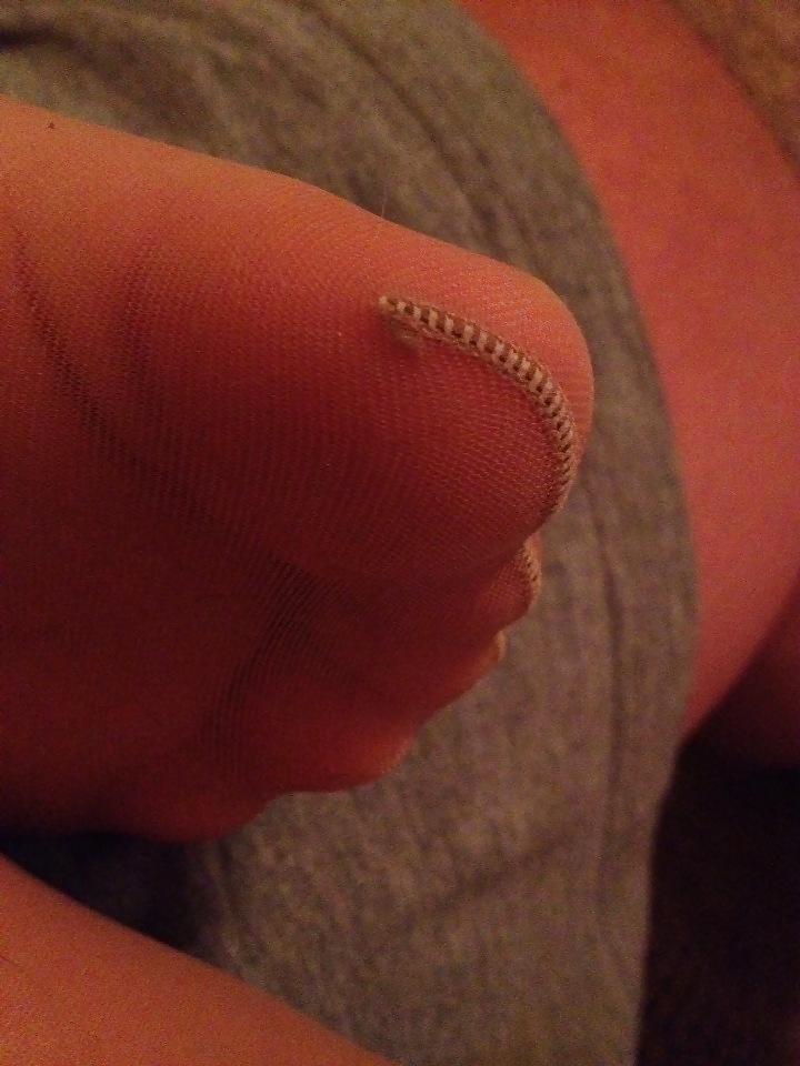 More Nylon Soles with cum on them #38459251
