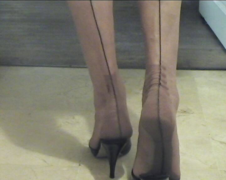 From my clip: I play with my mule in ff stockings
 #35358464