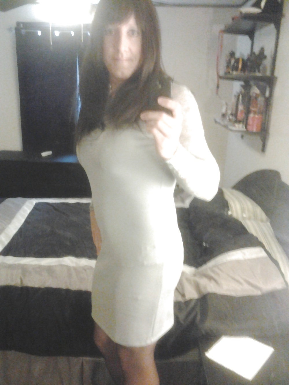 Tight Silber Grauen Kleid #26940763