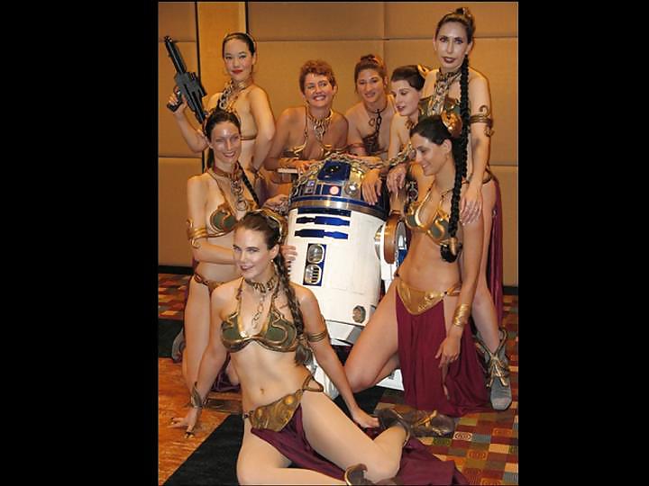 Star Wars Slave Leia Dressed and Undressed Gallery 2 #23046254