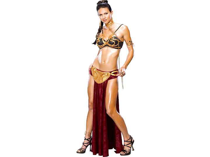 Star Wars Slave Leia Dressed and Undressed Gallery 2 #23046257