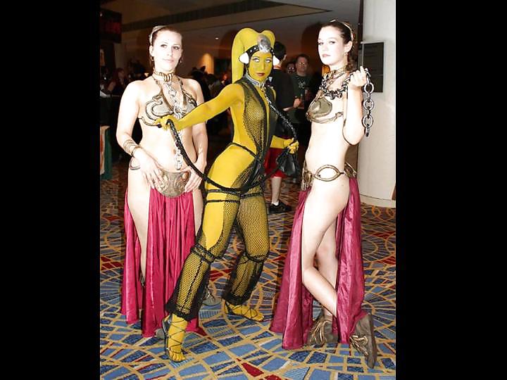 Star Wars Slave Leia Dressed and Undressed Gallery 2 #23046281