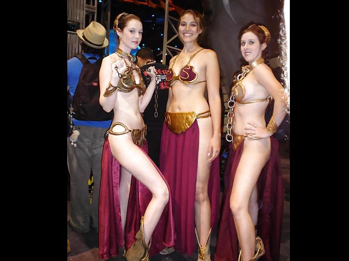 Star Wars Slave Leia Dressed and Undressed Gallery 2 #23046336