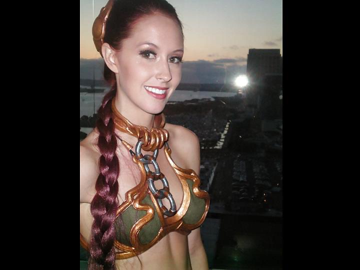 Star Wars Slave Leia Dressed and Undressed Gallery 2 #23046355