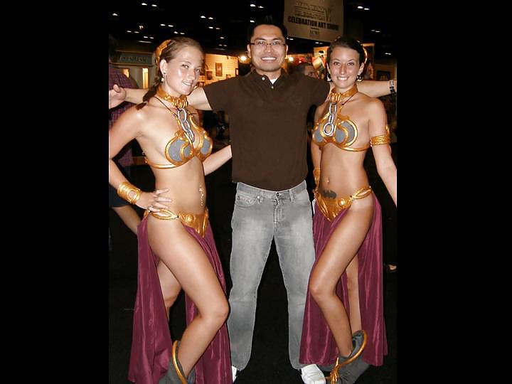 Star Wars Slave Leia Dressed and Undressed Gallery 2 #23046384