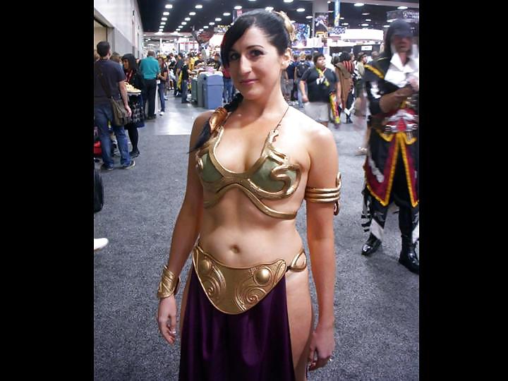 Star Wars Slave Leia Dressed and Undressed Gallery 2 #23046414