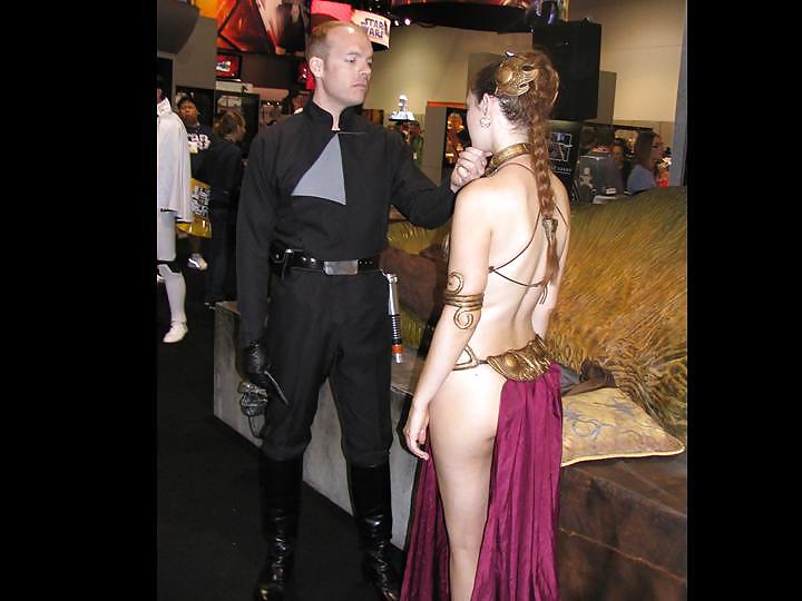 Star Wars Slave Leia Dressed and Undressed Gallery 2 #23046500