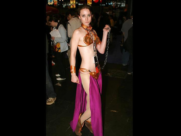 Star Wars Slave Leia Dressed and Undressed Gallery 2 #23046518