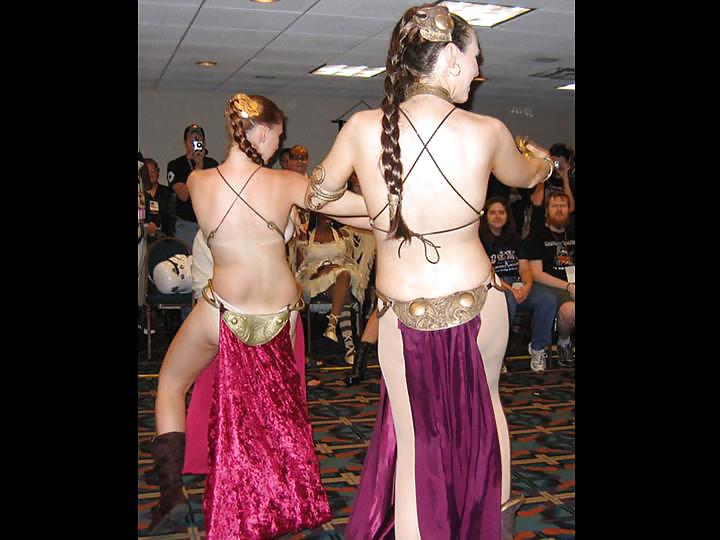 Star Wars Slave Leia Dressed and Undressed Gallery 2 #23046558