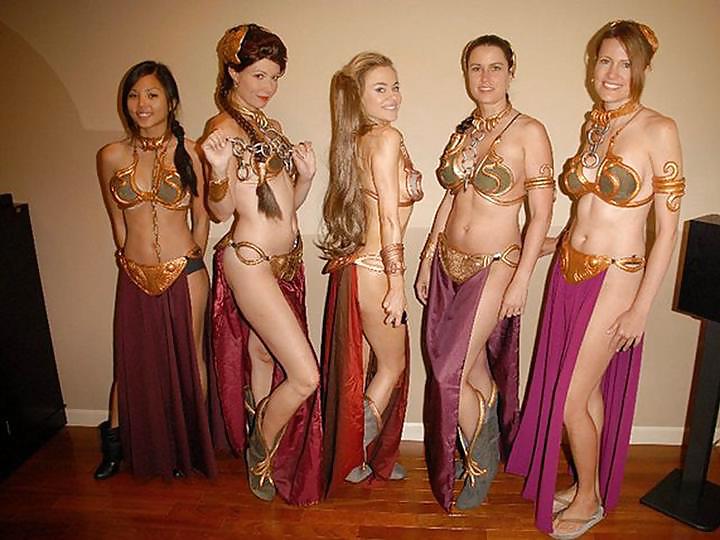 Star Wars Slave Leia Dressed and Undressed Gallery 2 #23046578