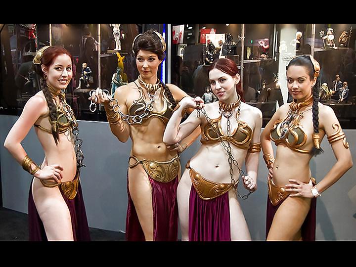 Star Wars Slave Leia Dressed and Undressed Gallery 2 #23046584