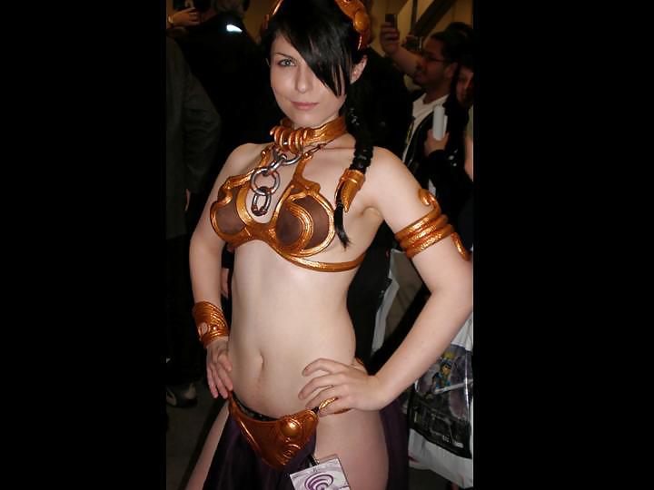 Star Wars Slave Leia Dressed and Undressed Gallery 2 #23046630