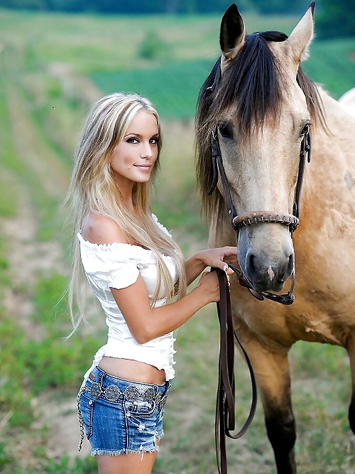 Cowgirl and jeans VI #27579535