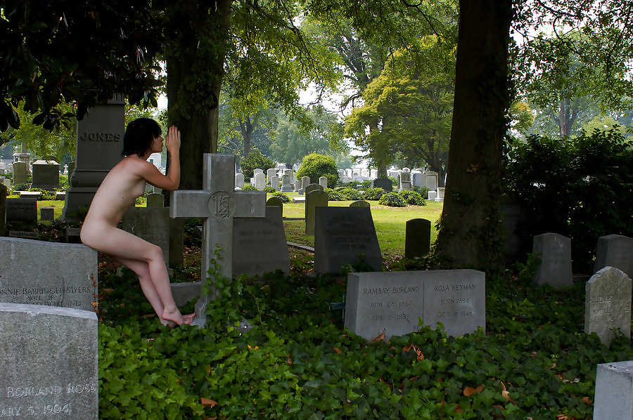 Naked Girls in Graveyards and Cemeteries #30003228