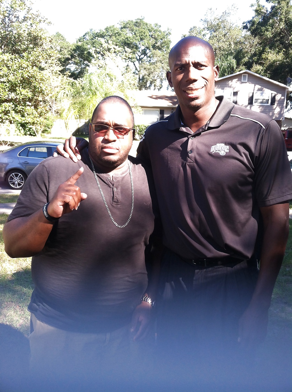 Io e l'ex giocatore dell'NBA Bo Outlaw
 #31366464