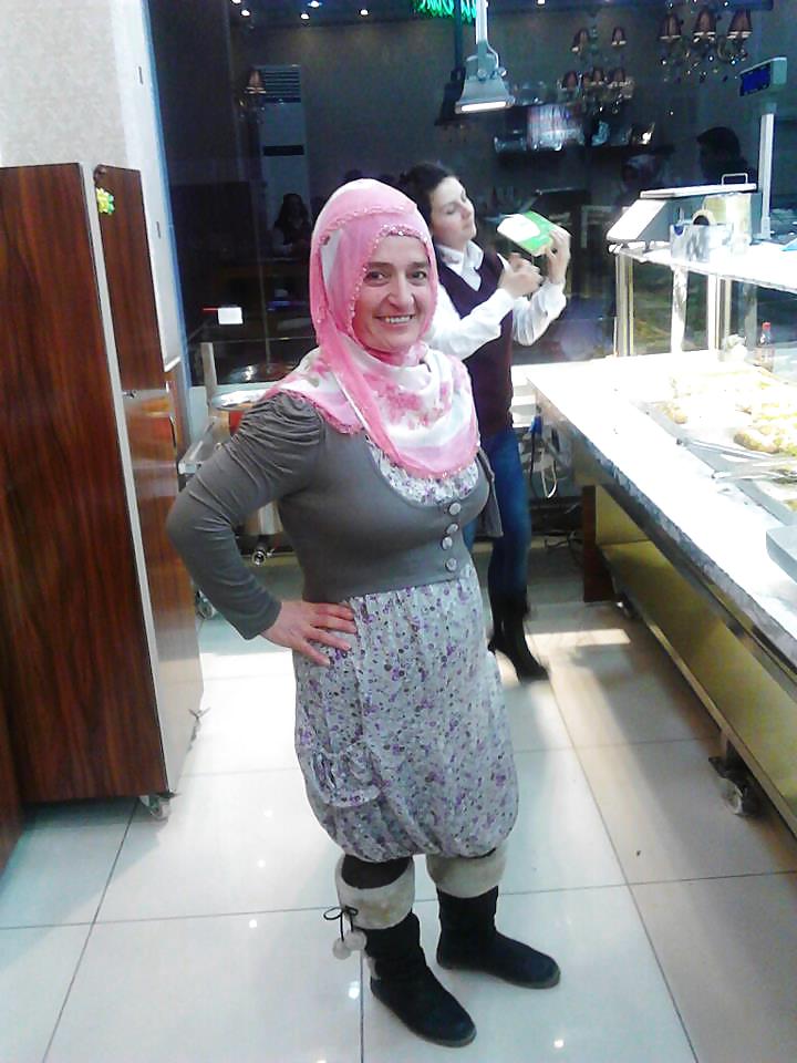 Turbanli hijab árabe turco afet olgun
 #36215906
