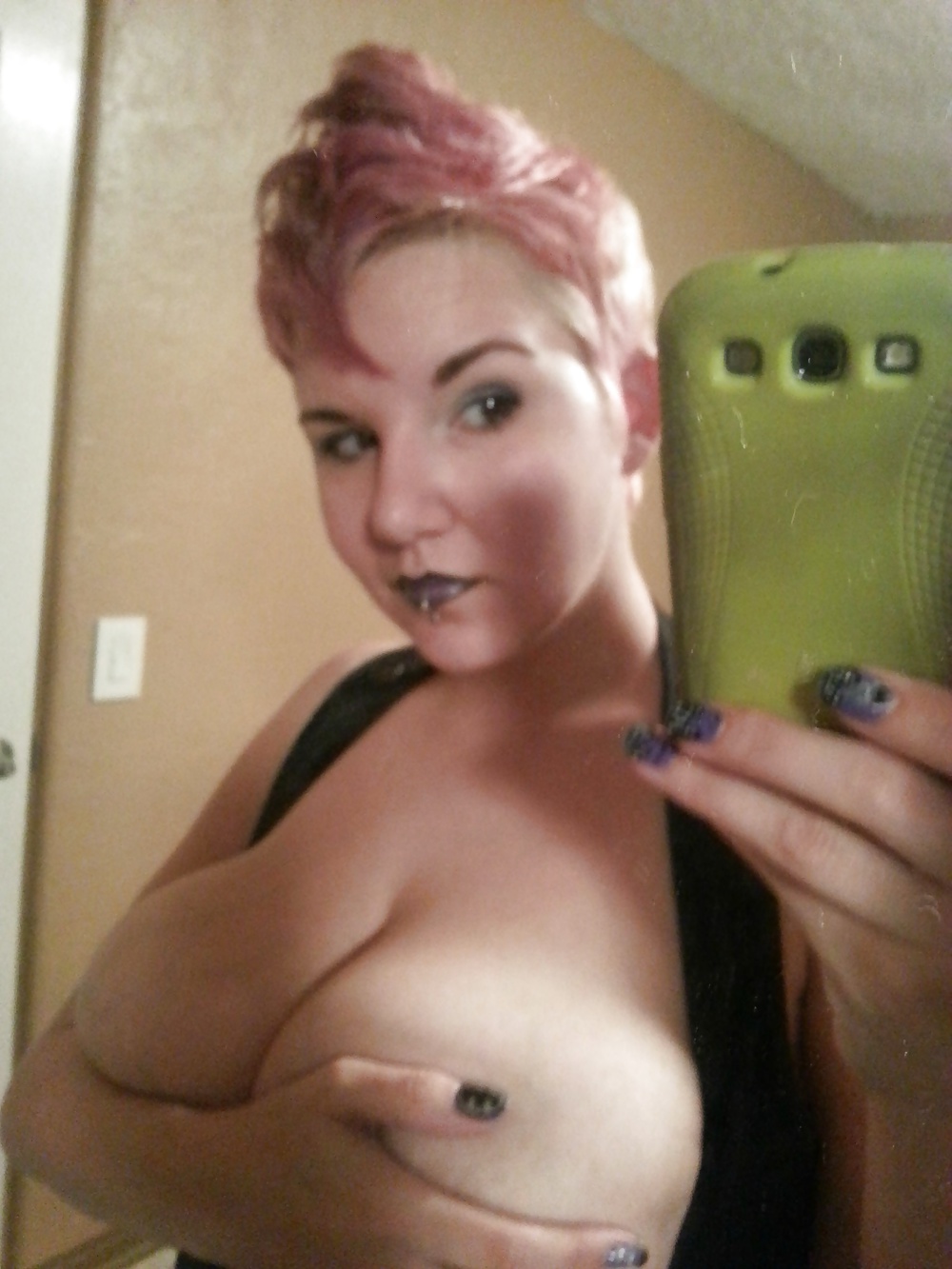 Punk geek HUGE tits #31201046