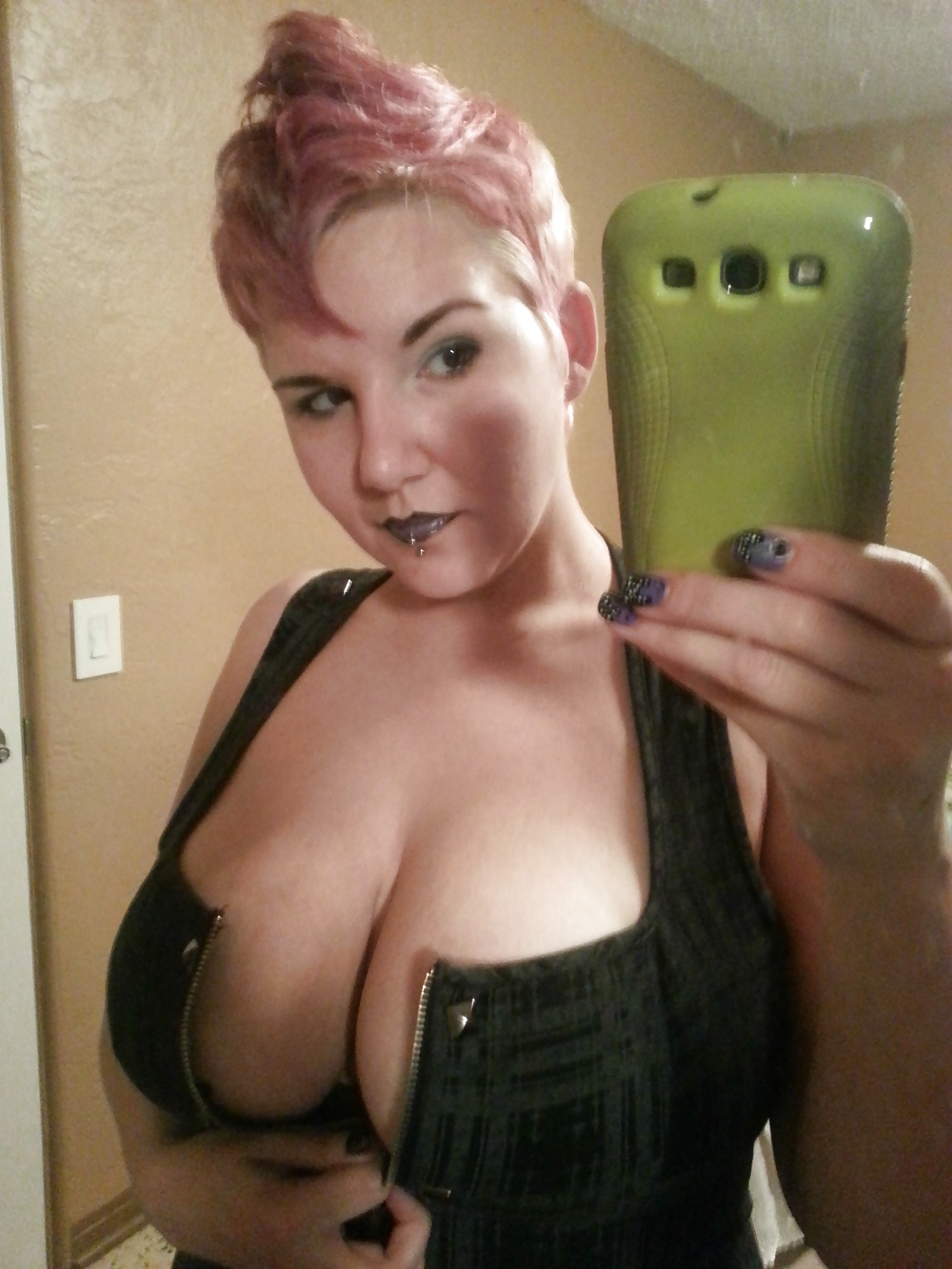 Punk geek HUGE tits #31201049