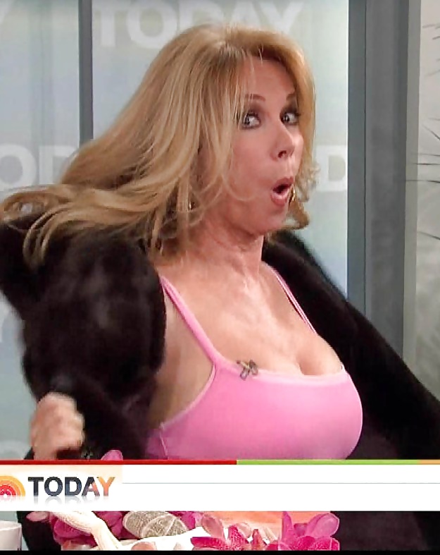 Kathy Lee Gifford's Soft Cleavage And Mouth