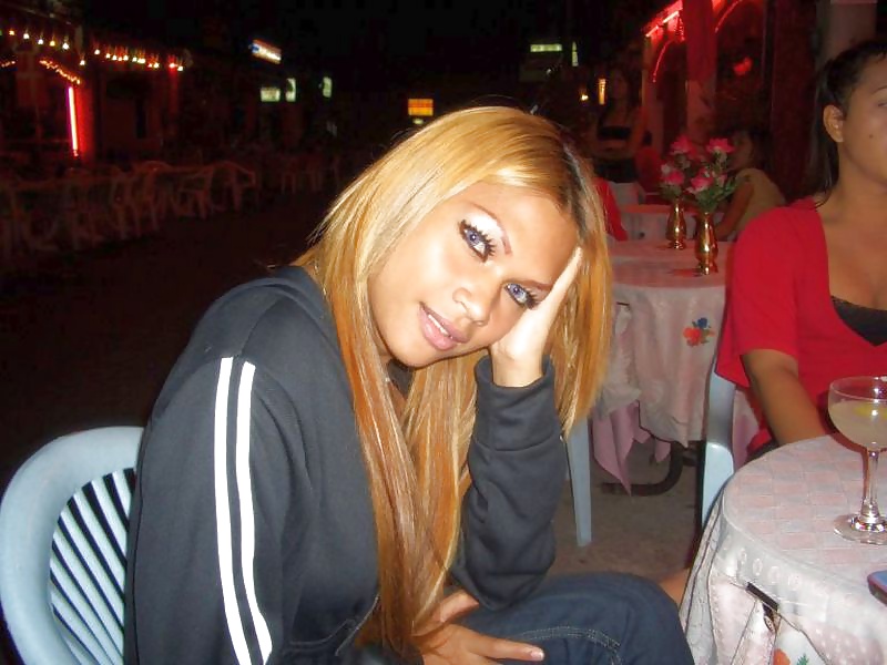 Blond Ladyboy Bee aka Alice from Pattaya #33909603