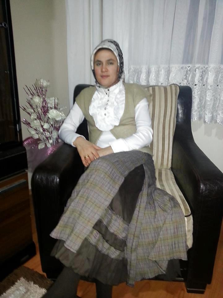 Turco árabe hijab turbanli asiático kapali
 #37962463
