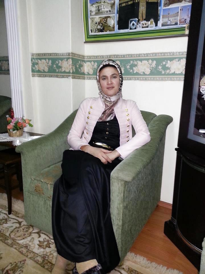 Turkish arab hijab turbanli asian kapali #37962476