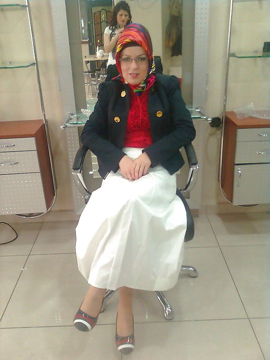 Turkish arab hijab turbanli asian kapali #37962484