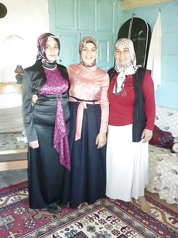 Turkish arab hijab turbanli asian kapali #37962492