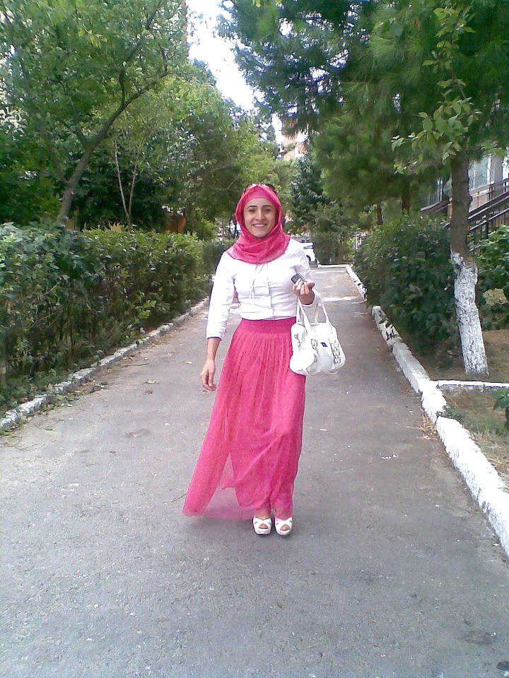 Turkish arab hijab turbanli asian kapali #37962503