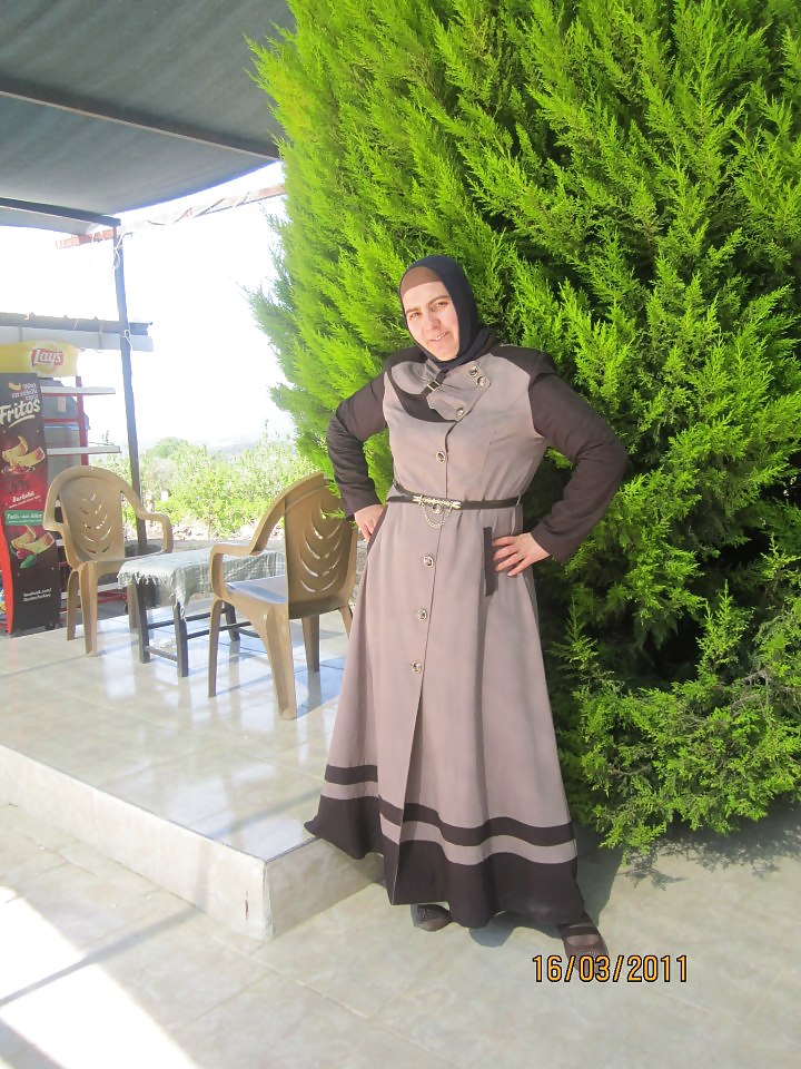 Turkish arab hijab turbanli asian kapali #37962525