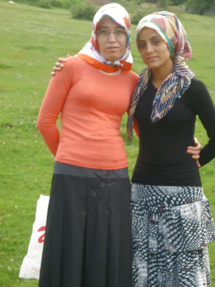 Turkish arab hijab turbanli asian kapali #37962552