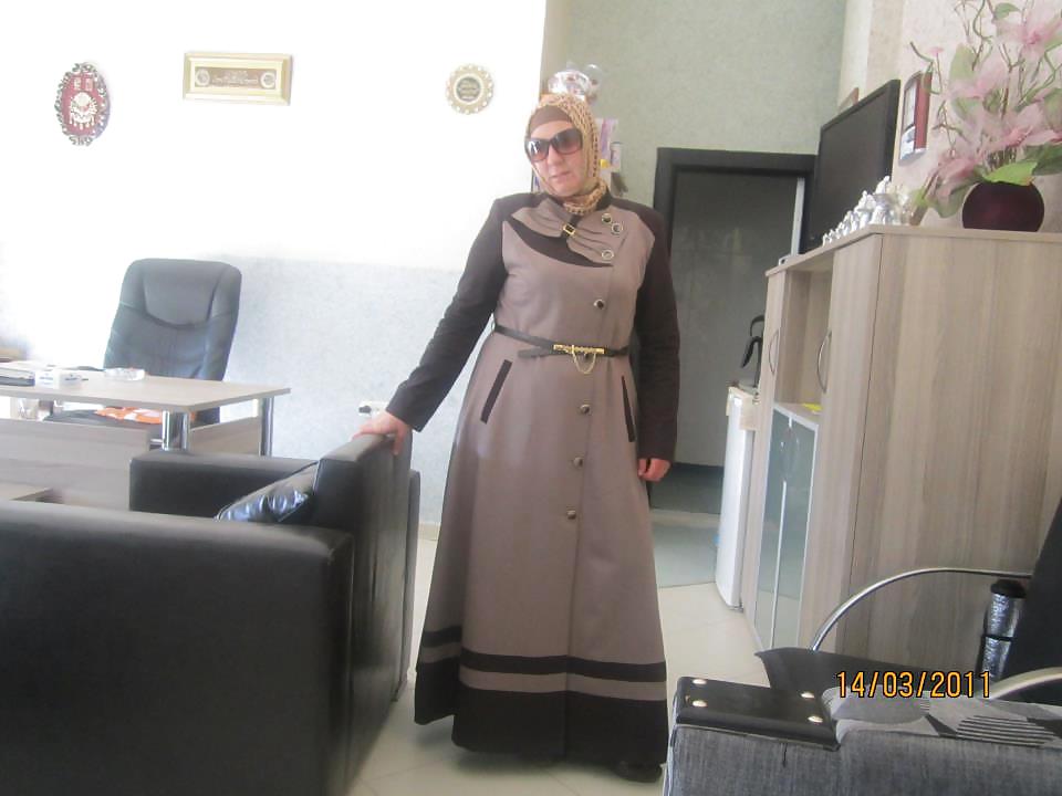 Turkish arab hijab turbanli asian kapali #37962556