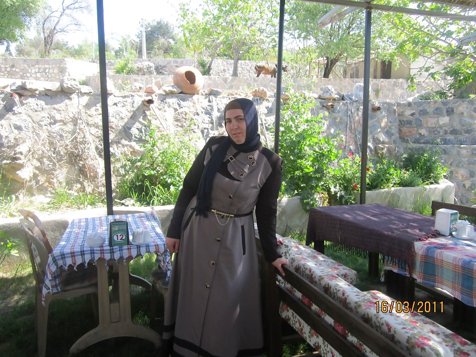 Turkish arab hijab turbanli asian kapali #37962559