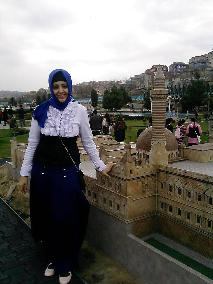 Turkish arab hijab turbanli asian kapali #37962621