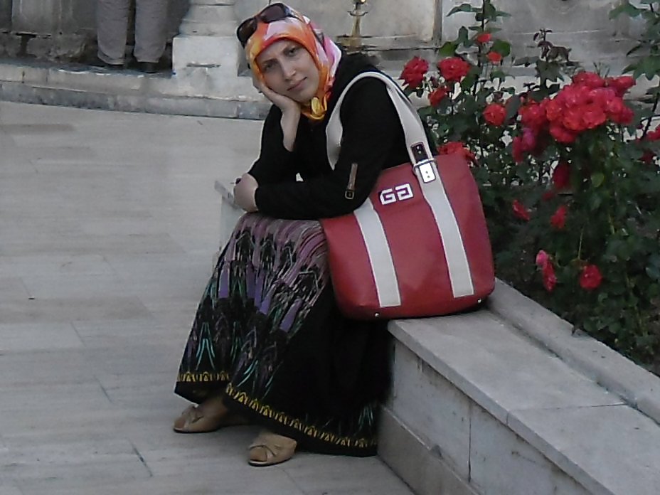 Turkish arab hijab turbanli asian kapali #37962631