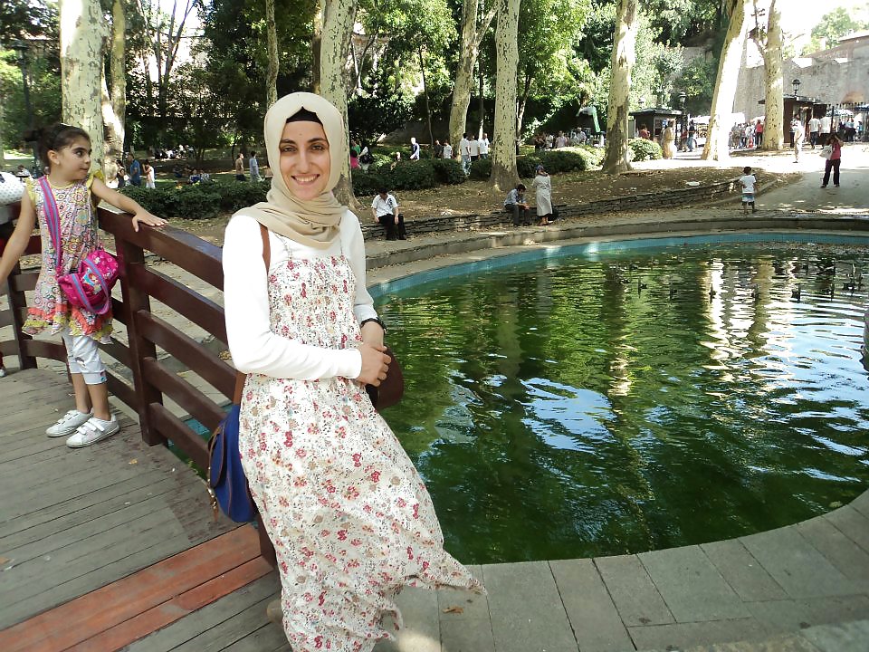 Turkish arab hijab turbanli asian kapali #37962641