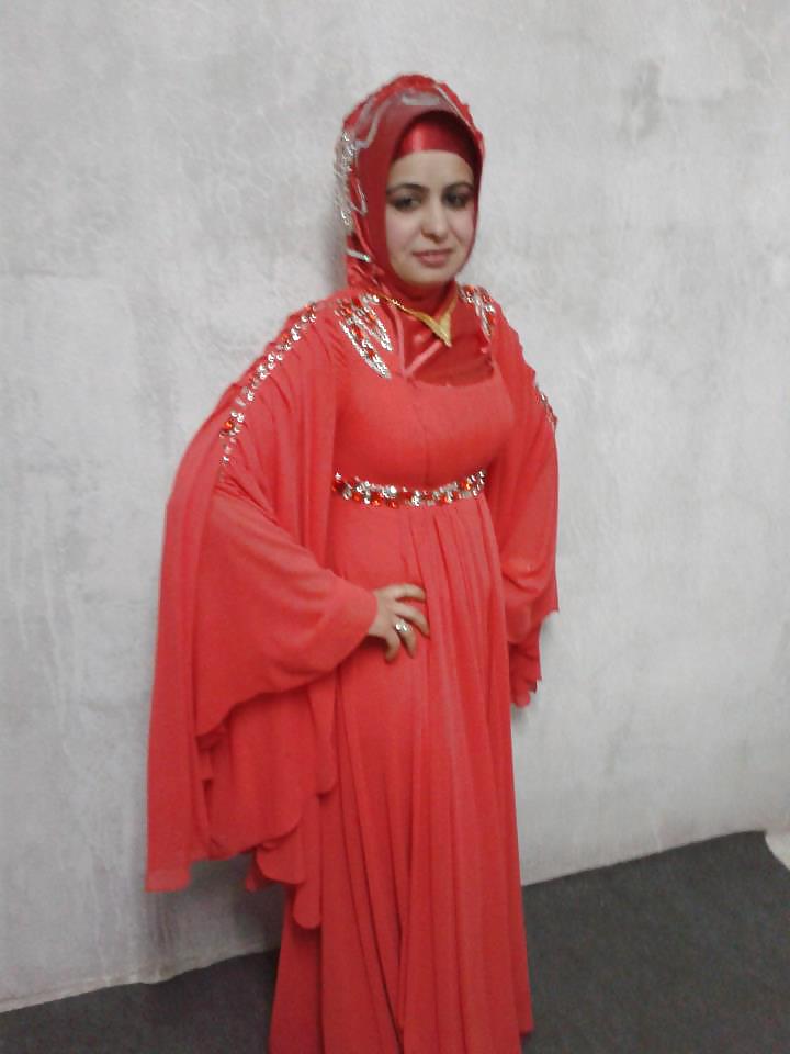 Turkish arab hijab turbanli asian kapali #37962683