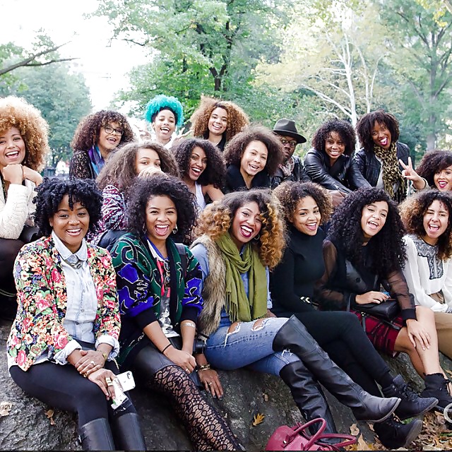 NATURAL HAIR BEAUTIES...JUST HOW I LIKE EM' #40390989