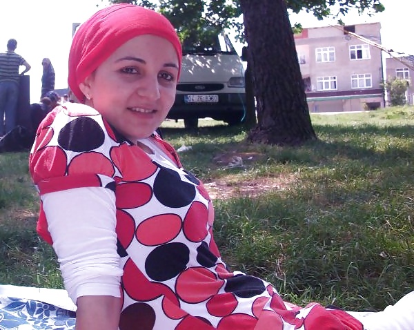 Turkish turbanli arab hijab #32644027