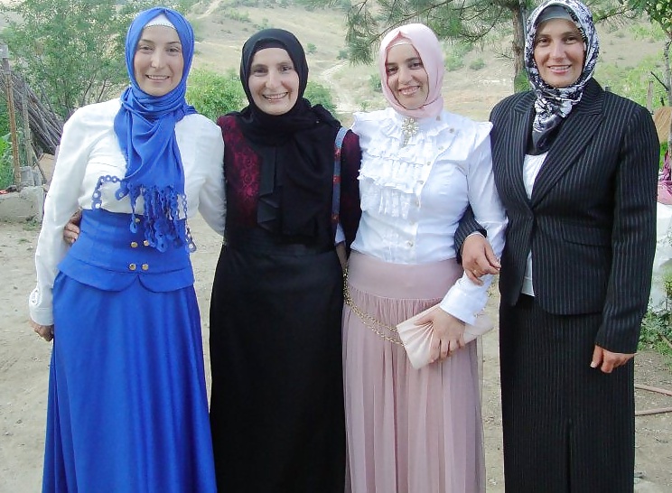 Türkisch Arabischen Turban-Hijab #32644030