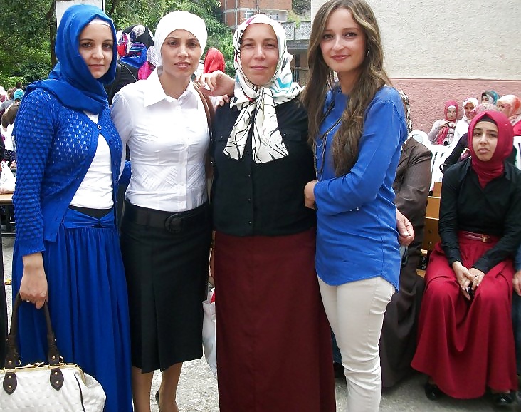 Türkisch Arabischen Turban-Hijab #32644055
