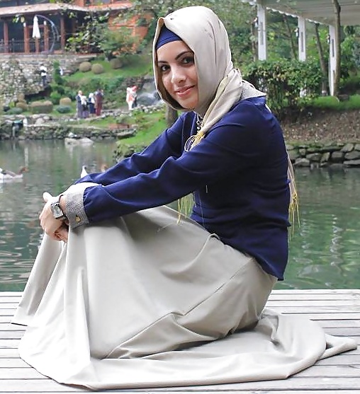 Türkisch Arabischen Turban-Hijab #32644262