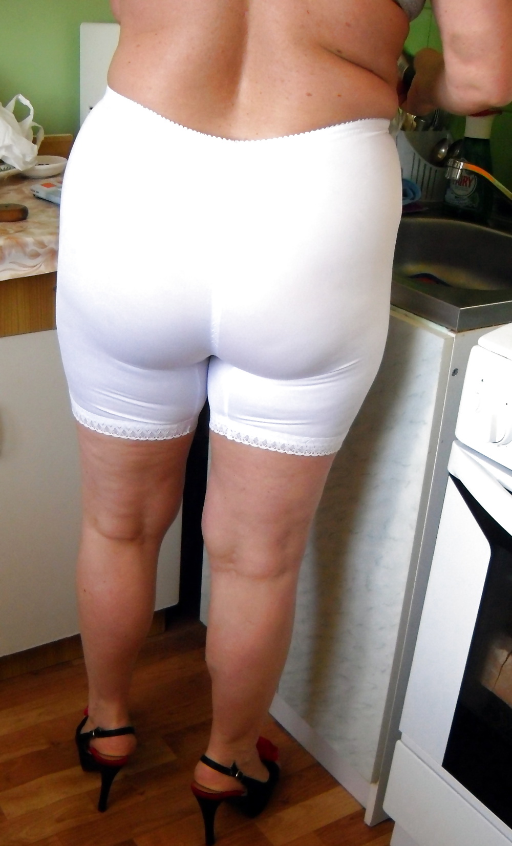 Pushuna's white longleg panty girdle #30116943