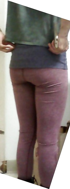 Tight latina booty in yoga pants #33291015