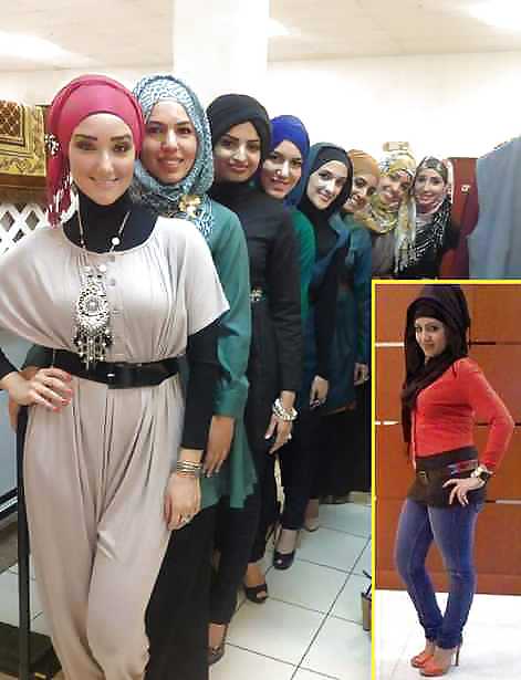 Turbanli hijab arabo, turco, asiatico nudo - non nudo 16
 #37455954