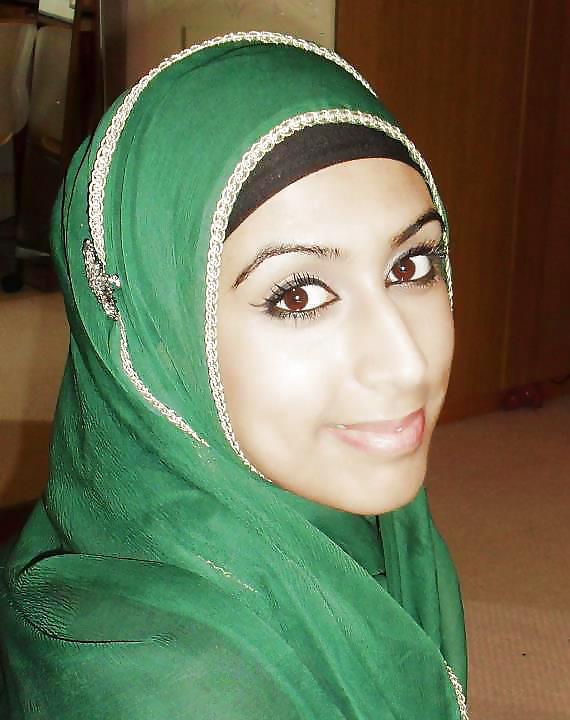 Turbanli hijab arabo, turco, asiatico nudo - non nudo 16
 #37456070