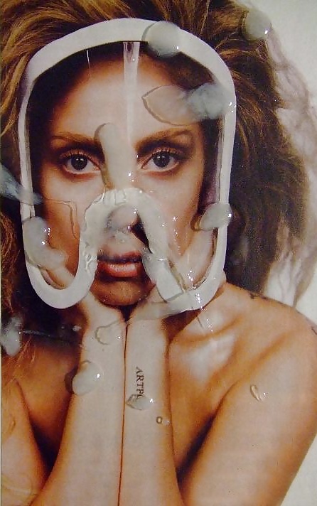 Sprays Bigflip Lady Gaga Avec Le Sperme #39220712