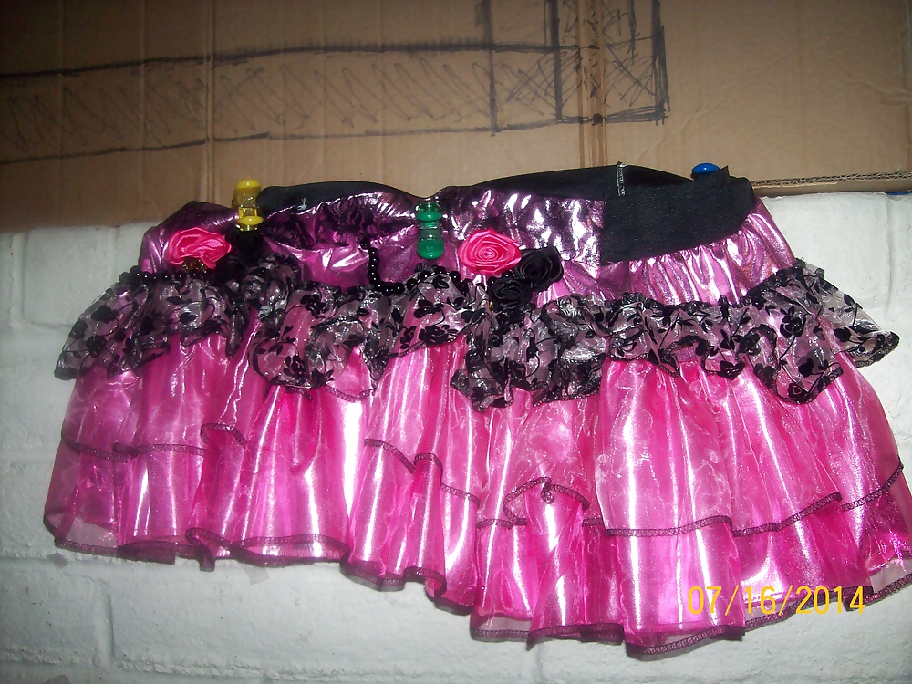 Micro skirts and tutus worn to tease and please BBCs only.  #24838826