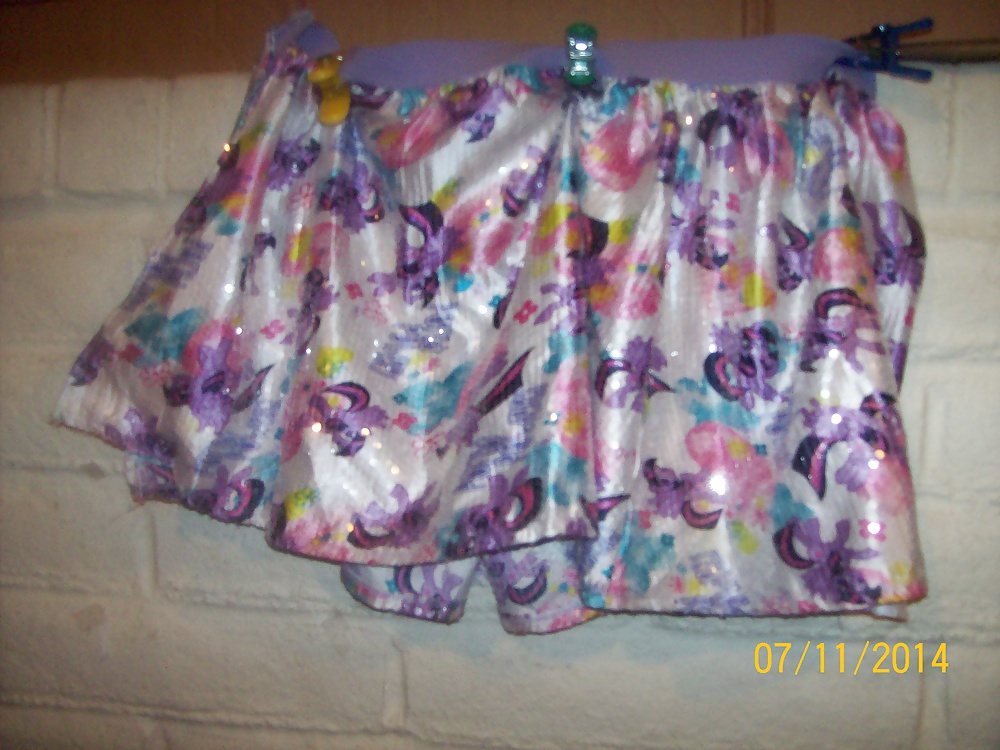 Micro skirts and tutus worn to tease and please BBCs only.  #24838842