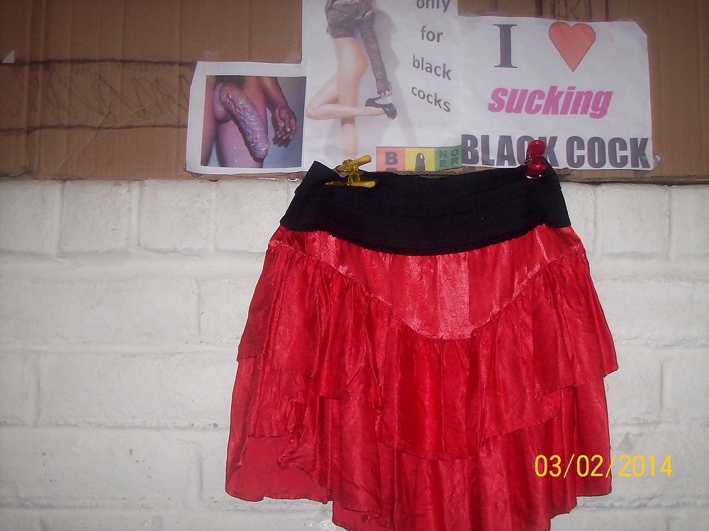Micro skirts and tutus worn to tease and please BBCs only.  #24838896